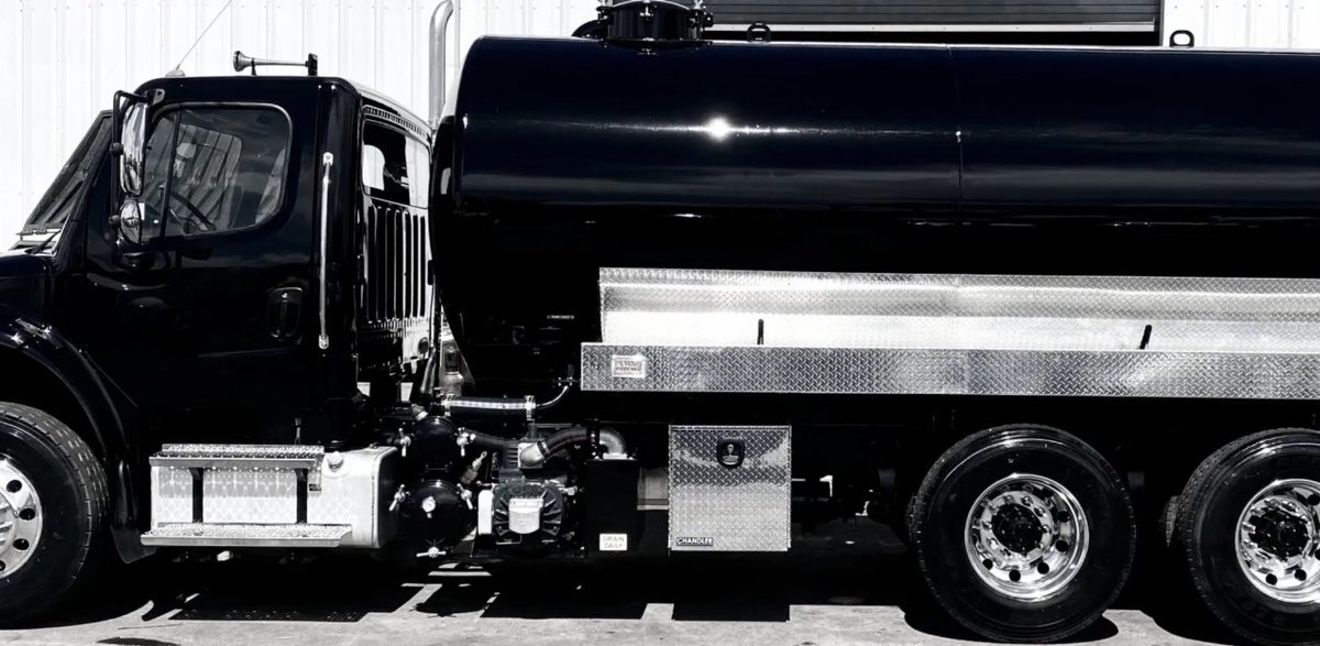 Waste Chase vacuum truck used for lift station and septic pumping
